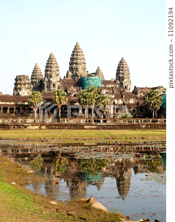 Khmer architecture Bayon temple , Angkor Wat, , Siem Reap, Cambo Khmer architecture Bayon temple , Angkor Wat, , Siem Reap, Cambo 11092194