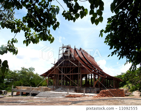 Wat tam sang phet temple , Amphoe Mueang Amnat Charoen , thailan 11092555