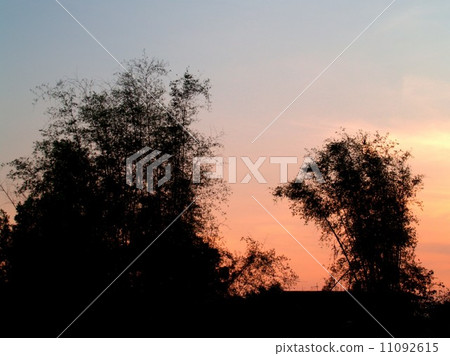 different colorful sky clouds set 11092615