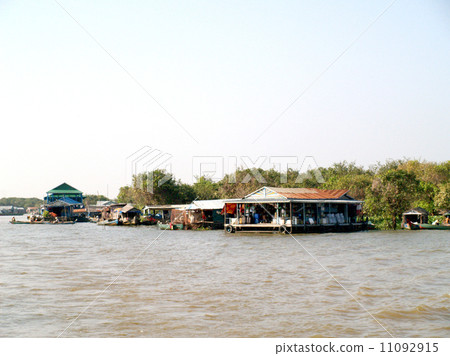floating village Tonle sap lake. Cambodia floating village Tonle sap lake. Cambodia 11092915