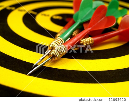dartboard darts arrows in the target dartboard darts arrows in the target 11093620