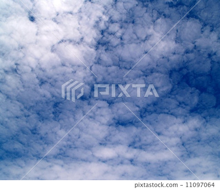 different colorful sky clouds set 11097064