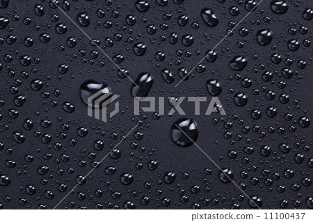 plastic background with lotus effect 11100437