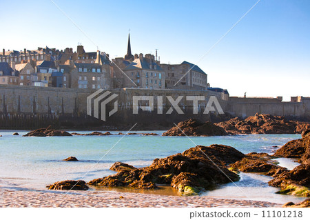 Saint Malo from the sea Saint Malo from the sea 11101218