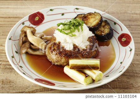 Japanese style hamburger steak Japanese style hamburger steak 11103104
