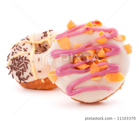 doughnut or donut isolated on white background cutout doughnut or donut isolated on white background cutout 11103370