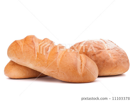 fresh bread isolated on white background cutout 11103378