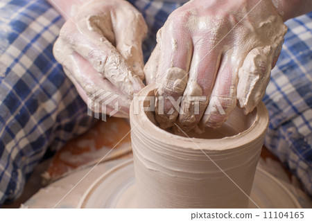 Hands of a potter Hands of a potter 11104165