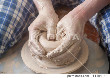 Hands of a potter Hands of a potter 11104168