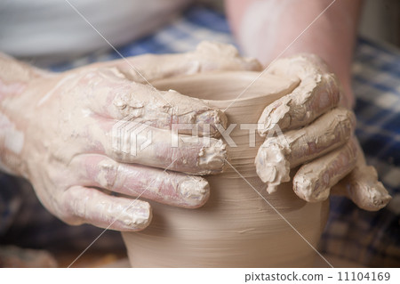 Hands of a potter Hands of a potter 11104169