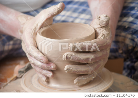 Hands of a potter Hands of a potter 11104170