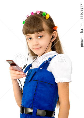 The girl in a blue dress The girl in a blue dress 11104317