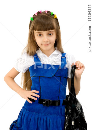 The girl in a blue dress The girl in a blue dress 11104325