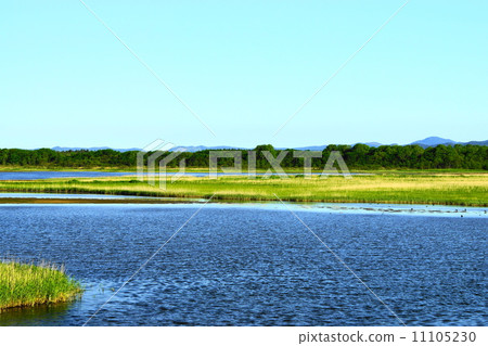 普吉島湖（初夏）（紋別市） 11105230