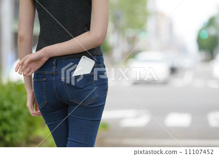 Smartphone in my pocket 11107452