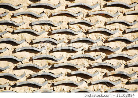 Tile fence wall 11108884