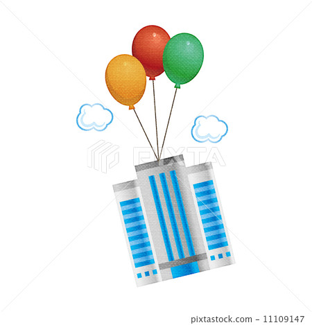 Building balloon balloon company building Building balloon balloon company building 11109147