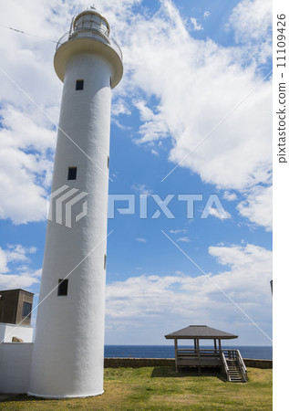 On the easternmost tip of Honshu, Iwate Prefecture Miyako Shimizu Peninsula and Azagasaki Lighthouse built in Ogasaki On the easternmost tip of Honshu, Iwate Prefecture Miyako Shimizu Peninsula and Azagasaki Lighthouse built in Ogasaki 11109426