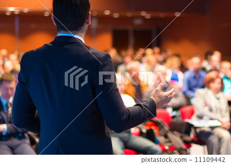 Speaker at Business Conference and Presentation. Speaker at Business Conference and Presentation. 11109442