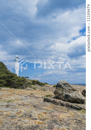 Higashi Izu Honshu, Iwate Prefecture Miyako Shimizu Peninsula and Mogasaki monument 11109474