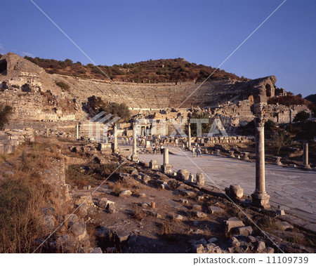 Arcadian Street and the Great Theater Arcadian Street and the Great Theater 11109739