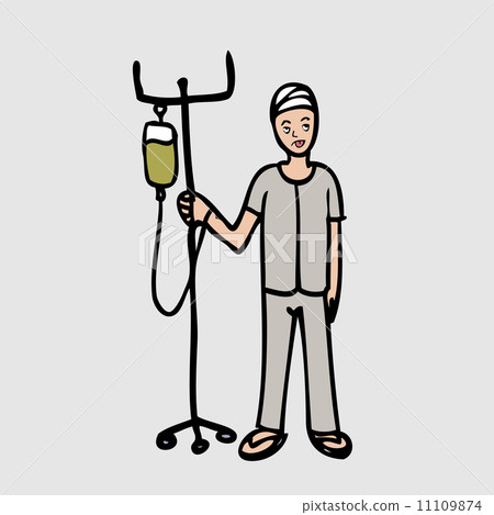 Patient and intravenous fluid 11109874