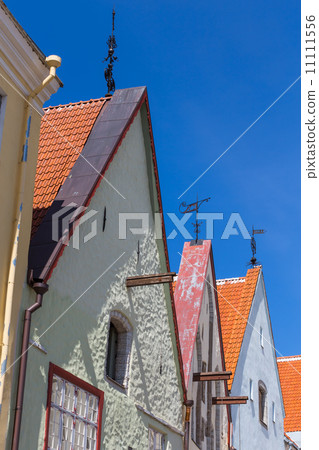 street in old part of Tallinn city 11111556