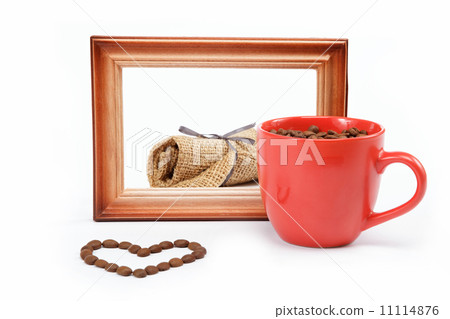 wooden, red, coffee 11114876
