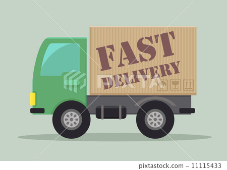 delivery truck fast delivery truck fast 11115433