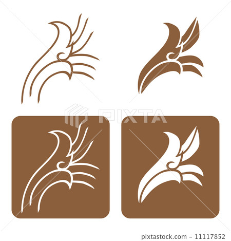 Complementary line thai art illustration. Complementary line thai art illustration. 11117852