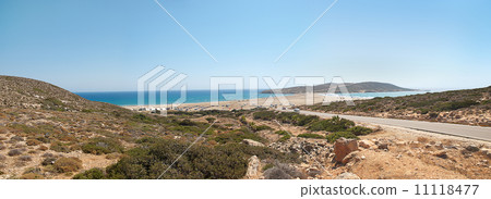 Prassonissi Beach panorama Prassonissi Beach panorama 11118477