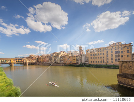 Ponte Vecchio from St Trinity bridge, Florence 11118695