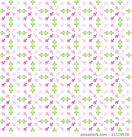 Seamless heart ornament vector background Seamless heart ornament vector background 11119539