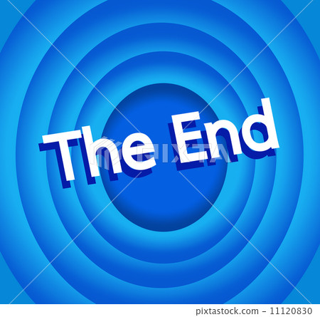the end Movie ending screen 11120830