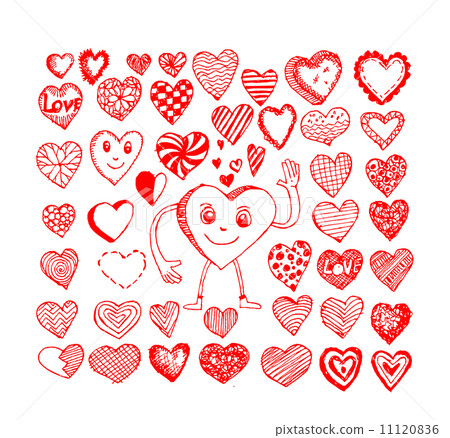 heart drawing and valentines day hearts for your works heart drawing and valentines day hearts for your works 11120836