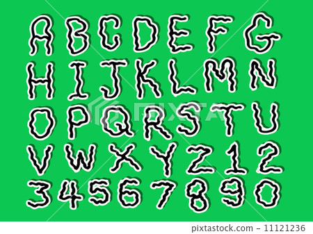 Font Sketch Hand drawing letters 11121236