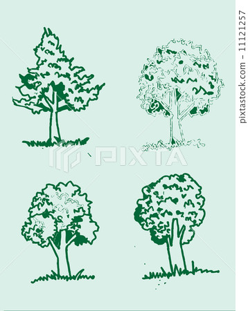 Set of trees with leaves 11121257