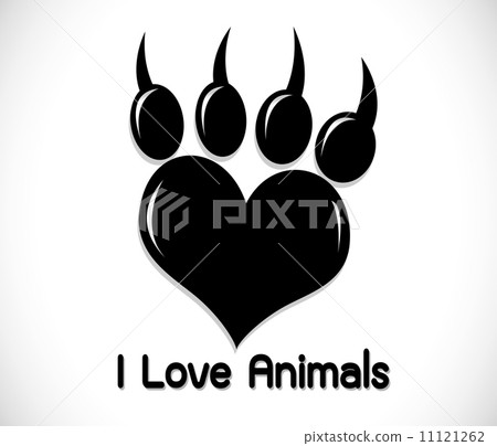 Animal foot print 11121262