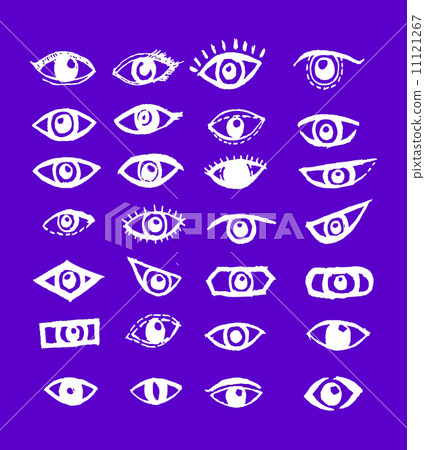 Eye icon character design 11121267