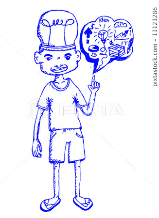 People Thinking Idea People Thinking Idea 11121286