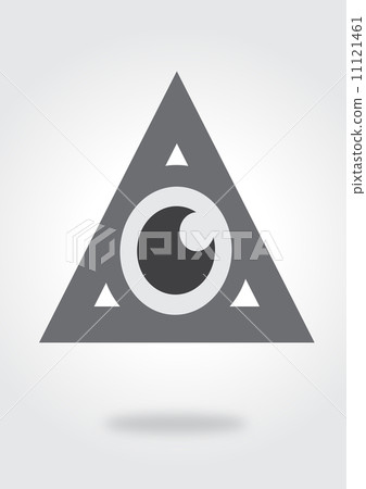 Eye icon character design 11121461