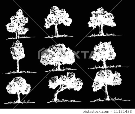 Set of trees with leaves 11121488
