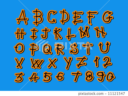 Font Sketch Hand drawing letters Font Sketch Hand drawing letters 11121547
