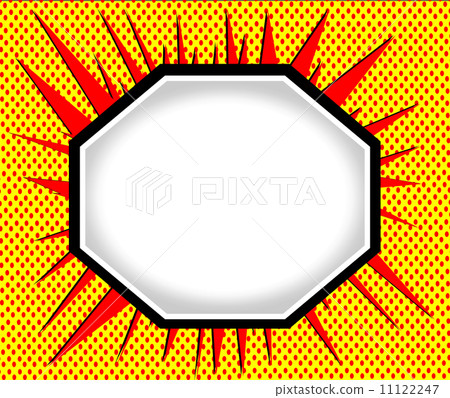 Speech Bubble Pop Art 11122247