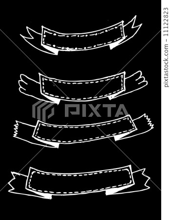 set of banners and ribbons set of banners and ribbons 11122823