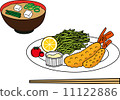 Shrimp fried miso soup 11122886
