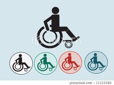 Wheelchair Handicap Icon design 11123380