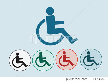 Wheelchair Handicap Icon design 11123382