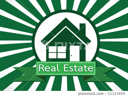 插图素材: real estate house building icon design