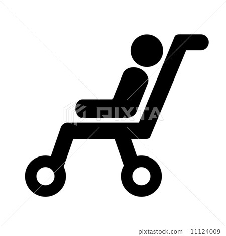 象形圖的嬰兒車 象形圖的嬰兒車 11124009